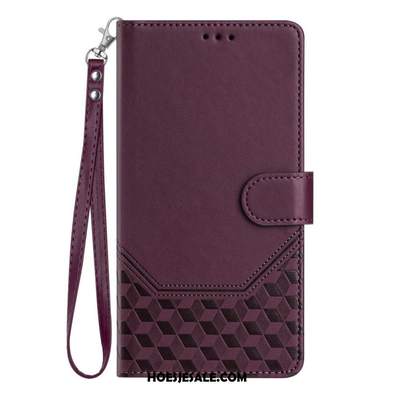 Folio-hoesje Xiaomi Redmi Note 14 Pro 5g Honingraat