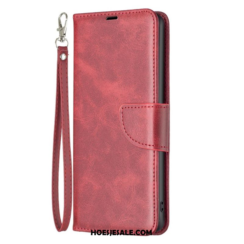 Folio-hoesje Xiaomi Redmi Note 14 Pro 5g Schuine Bandsluiting