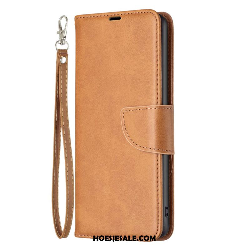 Folio-hoesje Xiaomi Redmi Note 14 Pro 5g Schuine Bandsluiting