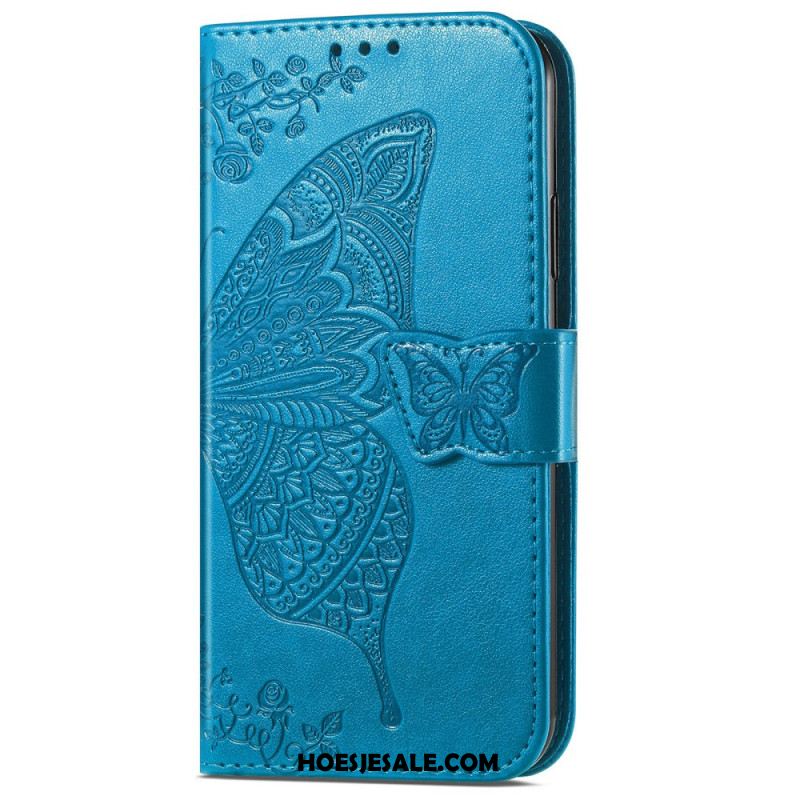 Folio-hoesje Xiaomi Redmi Note 14 Pro Plus 5g Barok Vlinder