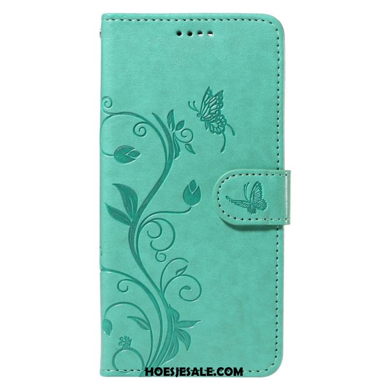 Folio-hoesje Xiaomi Redmi Note 14 Pro Plus 5g Telefoonhoesje Botanisch