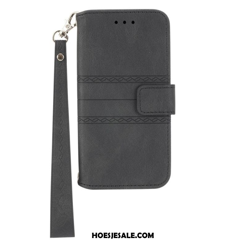 Folio-hoesje Xiaomi Redmi Note 14 Pro Plus 5g Telefoonhoesje Fries En Bandje