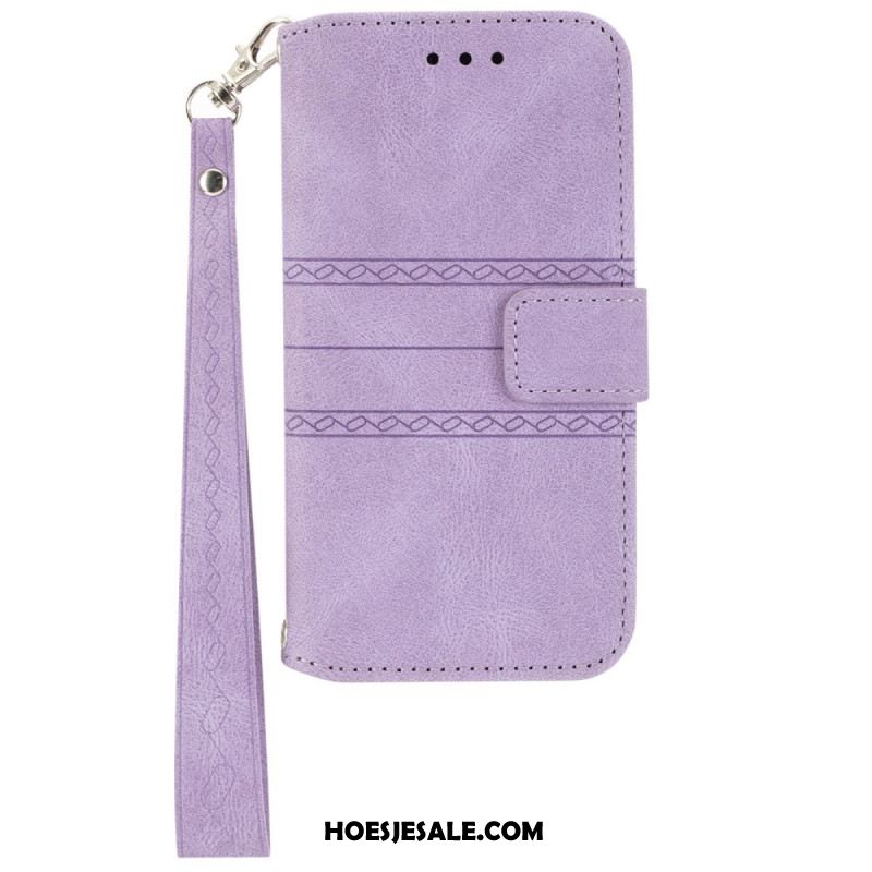 Folio-hoesje Xiaomi Redmi Note 14 Pro Plus 5g Telefoonhoesje Fries En Bandje