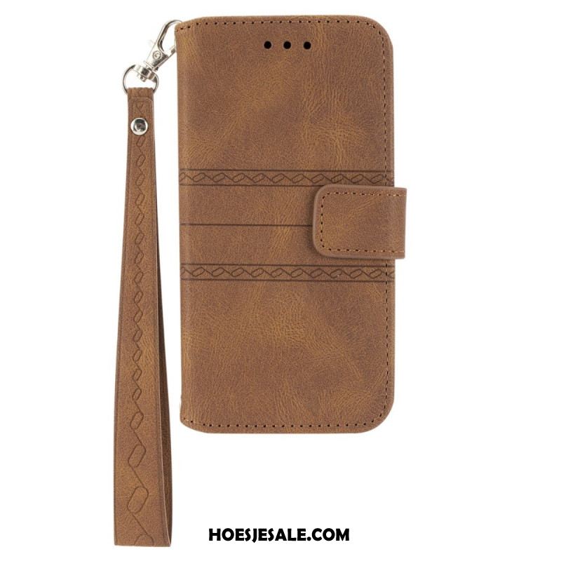 Folio-hoesje Xiaomi Redmi Note 14 Pro Plus 5g Telefoonhoesje Fries En Bandje