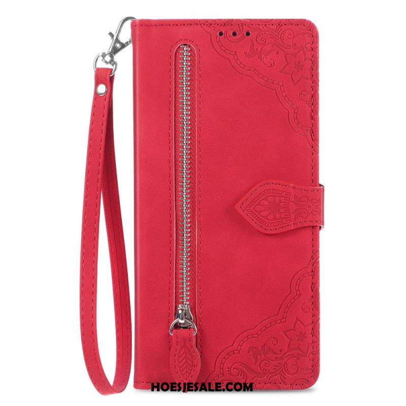 Folio-hoesje Xiaomi Redmi Note 14 Pro Plus 5g Telefoonhoesje Kant Met Ritsvak