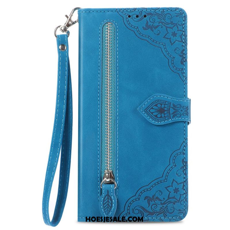 Folio-hoesje Xiaomi Redmi Note 14 Pro Plus 5g Telefoonhoesje Kant Met Ritsvak