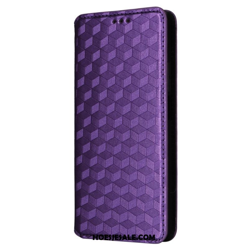 Folio-hoesje Xiaomi Redmi Note 14s Diamantpatroon Bescherming Hoesje