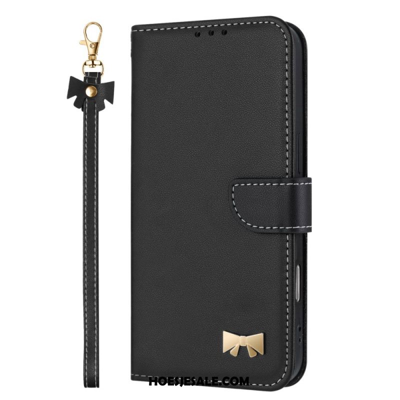 Folio-hoesje Xiaomi Redmi Note 15 5g Decoratieve Knoop