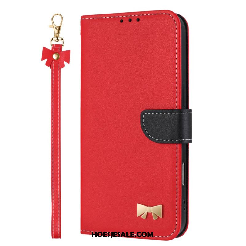 Folio-hoesje Xiaomi Redmi Note 15 5g Decoratieve Knoop
