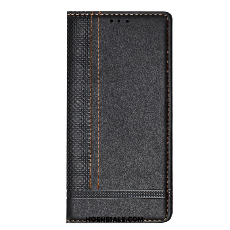 Folio-hoesje Xiaomi Redmi Note 15 5g Rasterpatroon Bescherming Hoesje