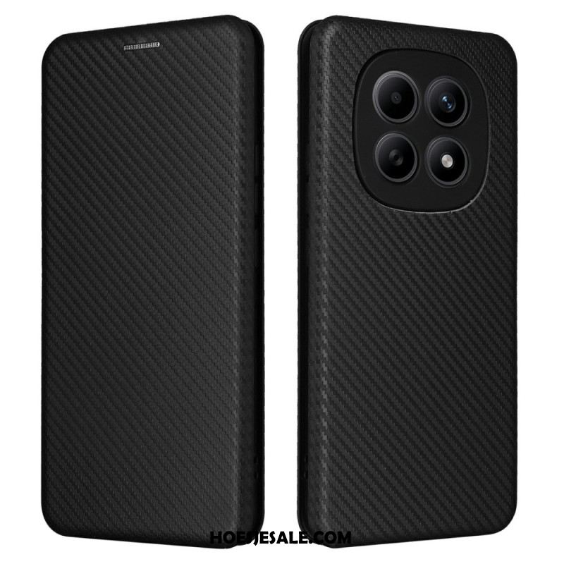 Folio-hoesje Xiaomi Redmi Note 15 5g Schokbestendige Koolstofvezeltextuur Bescherming Hoesje