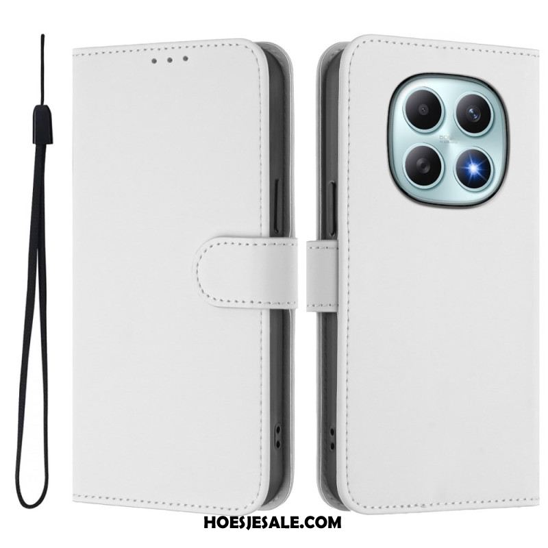 Folio-hoesje Xiaomi Redmi Note 15 5g Telefoonhoesje Effen