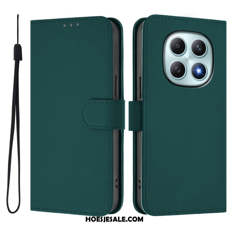 Folio-hoesje Xiaomi Redmi Note 15 5g Telefoonhoesje Effen