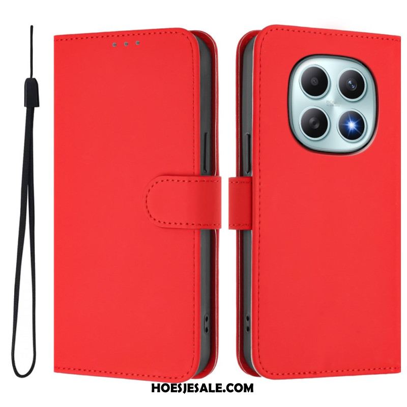 Folio-hoesje Xiaomi Redmi Note 15 5g Telefoonhoesje Effen
