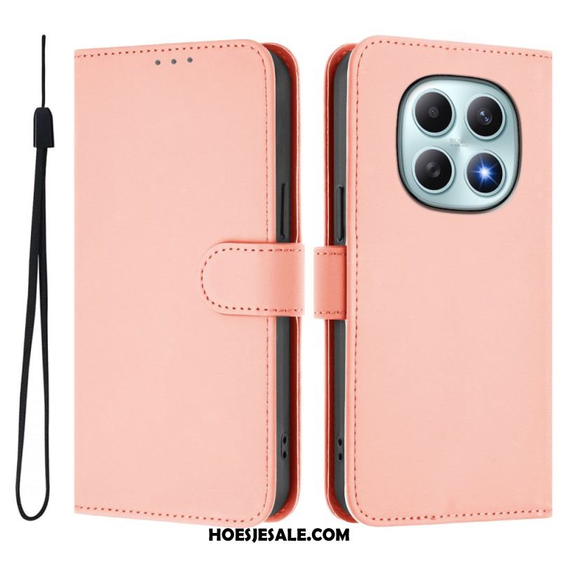 Folio-hoesje Xiaomi Redmi Note 15 5g Telefoonhoesje Effen