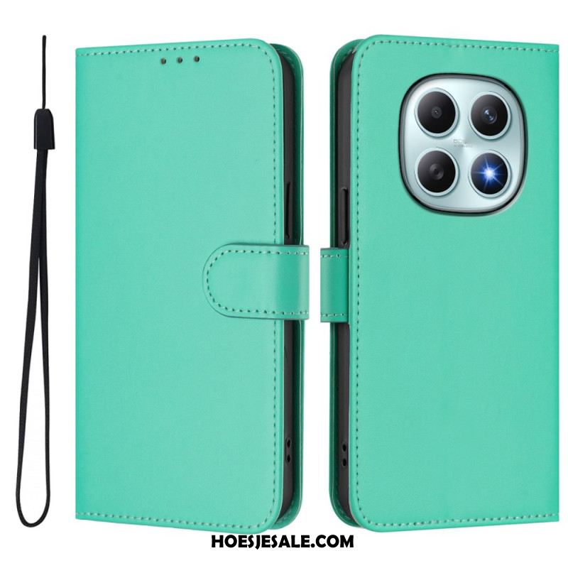 Folio-hoesje Xiaomi Redmi Note 15 5g Telefoonhoesje Effen