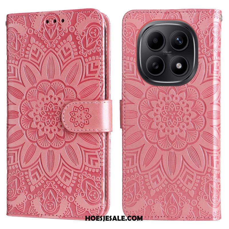 Folio-hoesje Xiaomi Redmi Note 15 5g Telefoonhoesje Mandala-patroon