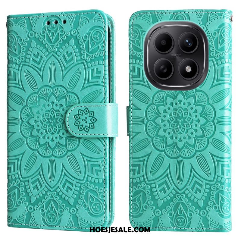 Folio-hoesje Xiaomi Redmi Note 15 5g Telefoonhoesje Mandala-patroon