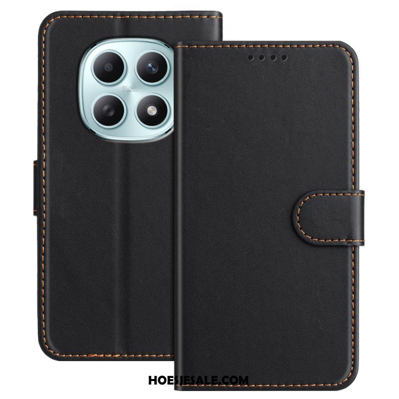 Folio-hoesje Xiaomi Redmi Note 15 5g Telefoonhoesje Stiksels