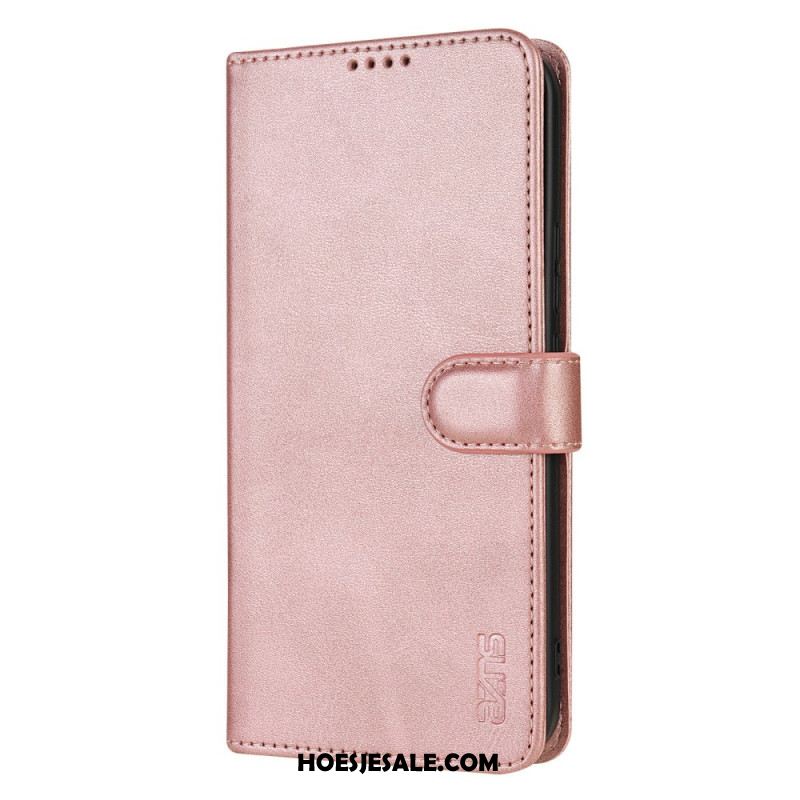 Folio-hoesje Xiaomi Redmi Note 15 Pro 5g Azns Suède-effect