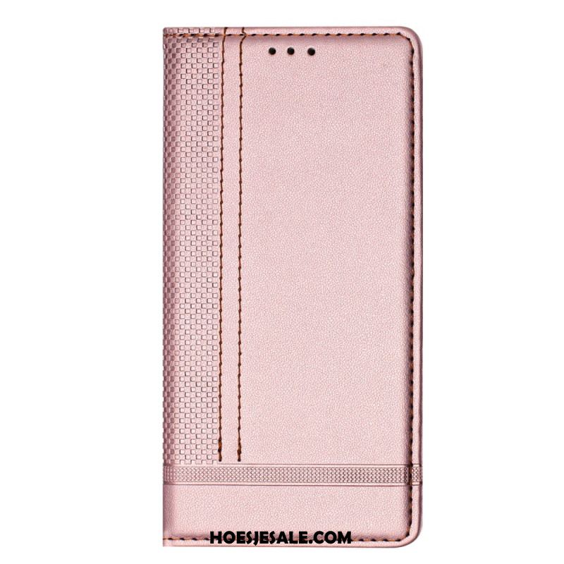 Folio-hoesje Xiaomi Redmi Note 15 Pro 5g Stiksels Bescherming Hoesje