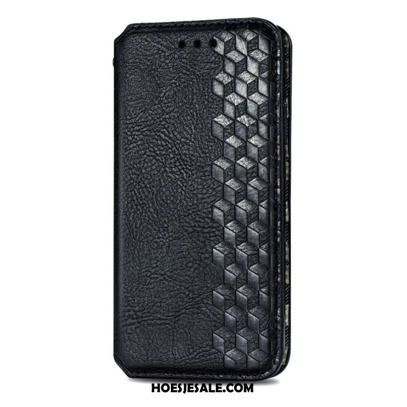 Folio-hoesje Xiaomi Redmi Note 15 Pro Plus 5g Diamantpatroon