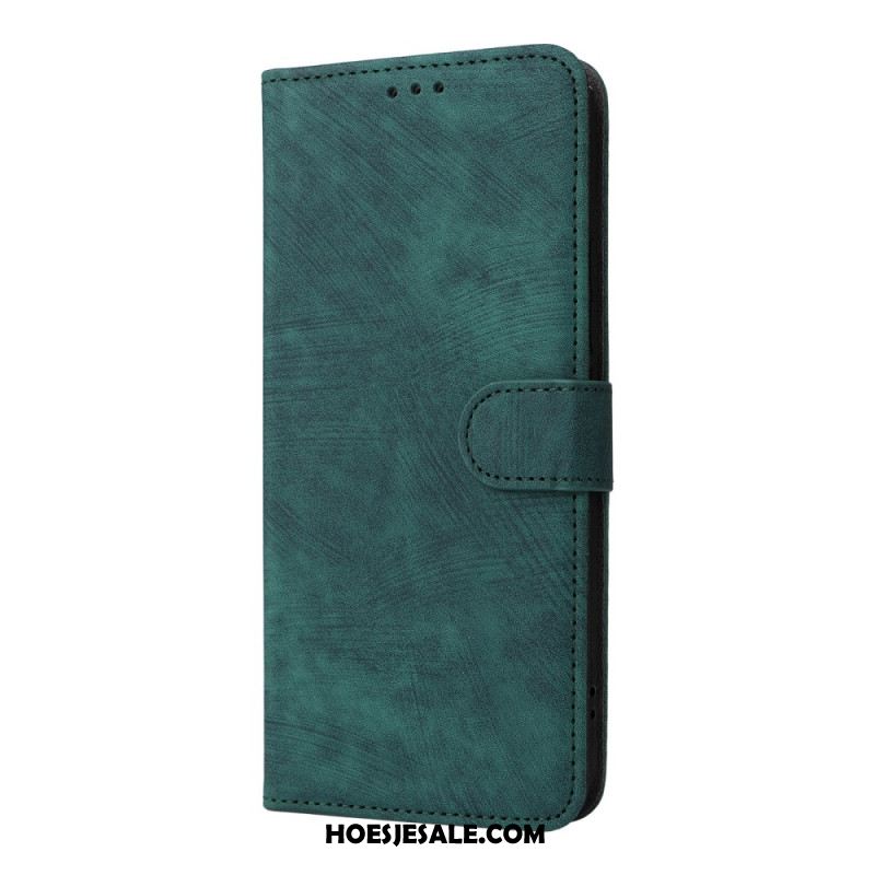 Folio-hoesje Xiaomi Redmi Note 15 Pro Plus 5g Suède-effect Met Bandje