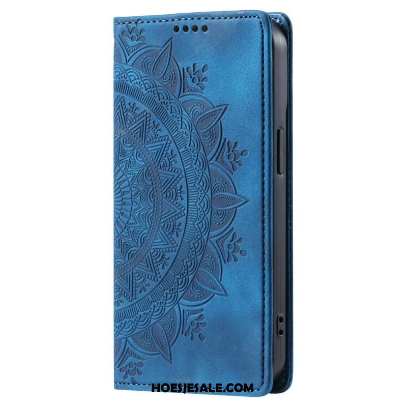 Folio-hoesje Xiaomi Redmi Note 15 Pro Plus 5g Telefoonhoesje Mandala Suède-effect