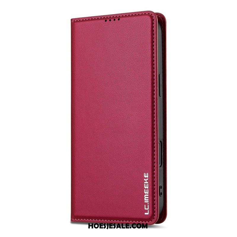 Folio-hoesje iPhone 17 Klassieke Lcimeeke Bescherming Hoesje