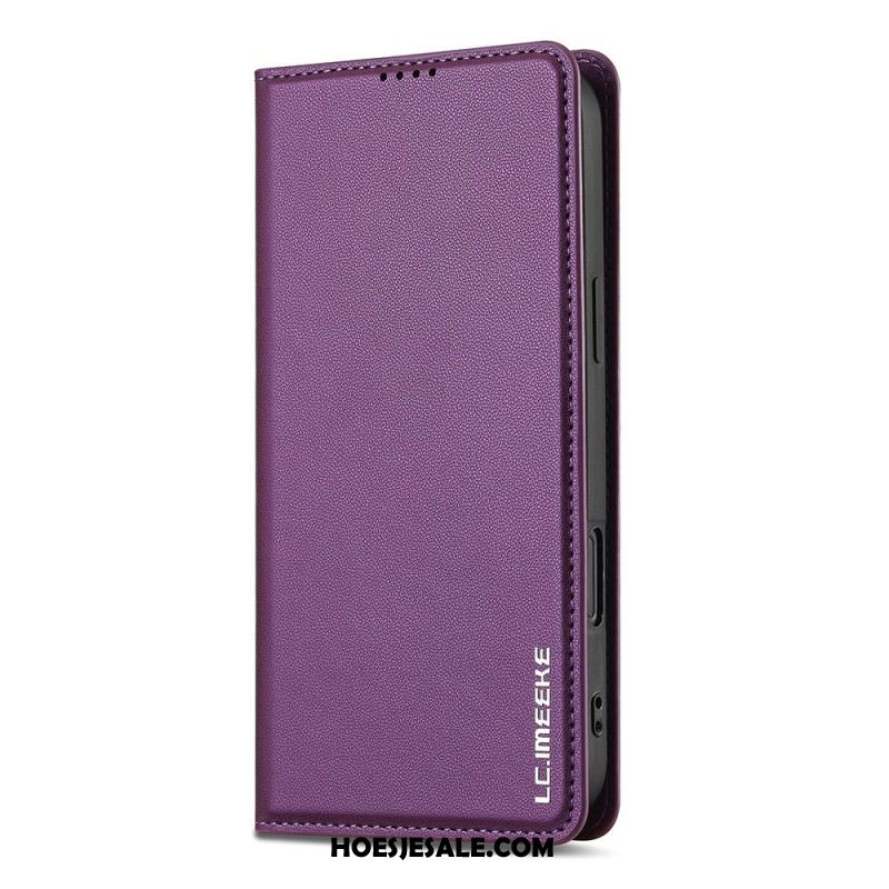 Folio-hoesje iPhone 17 Klassieke Lcimeeke Bescherming Hoesje