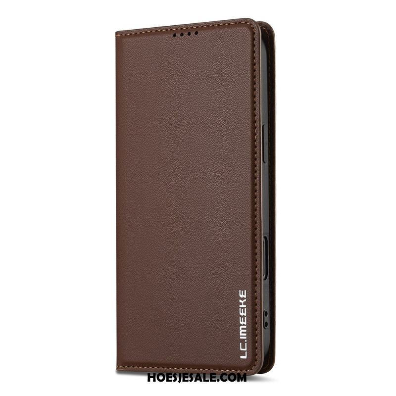 Folio-hoesje iPhone 17 Klassieke Lcimeeke Bescherming Hoesje