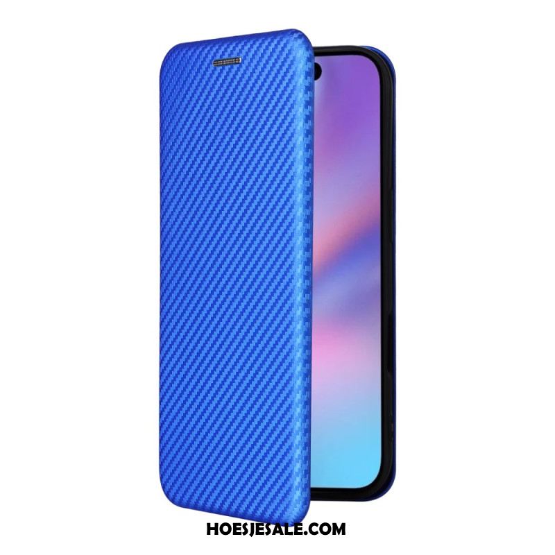 Folio-hoesje iPhone 17 Koolstofvezel