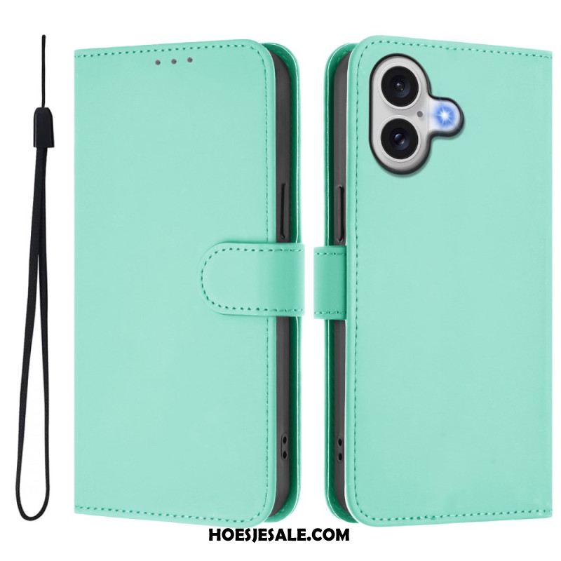 Folio-hoesje iPhone 17 Monochroom