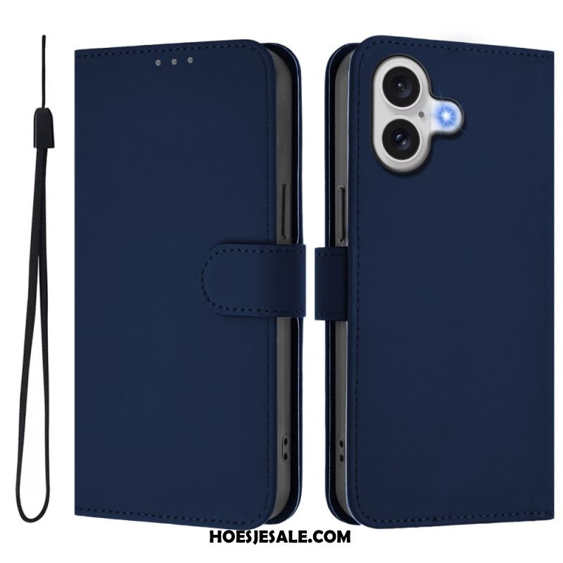 Folio-hoesje iPhone 17 Monochroom