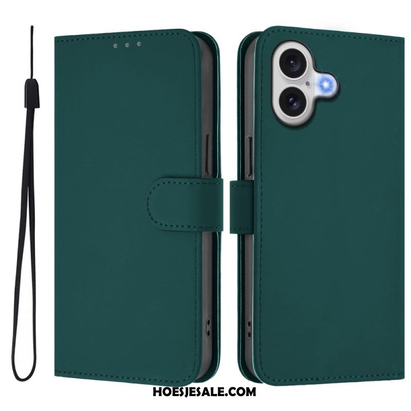 Folio-hoesje iPhone 17 Monochroom