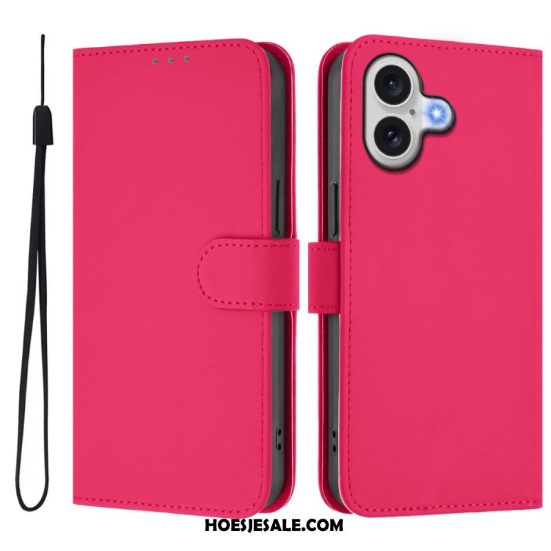 Folio-hoesje iPhone 17 Monochroom