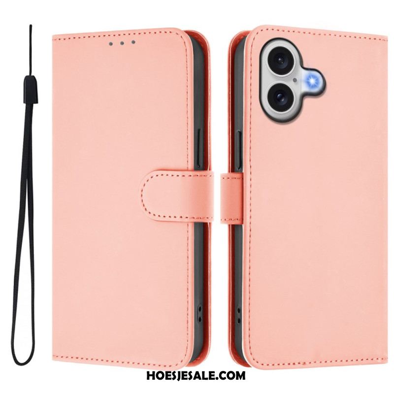 Folio-hoesje iPhone 17 Monochroom