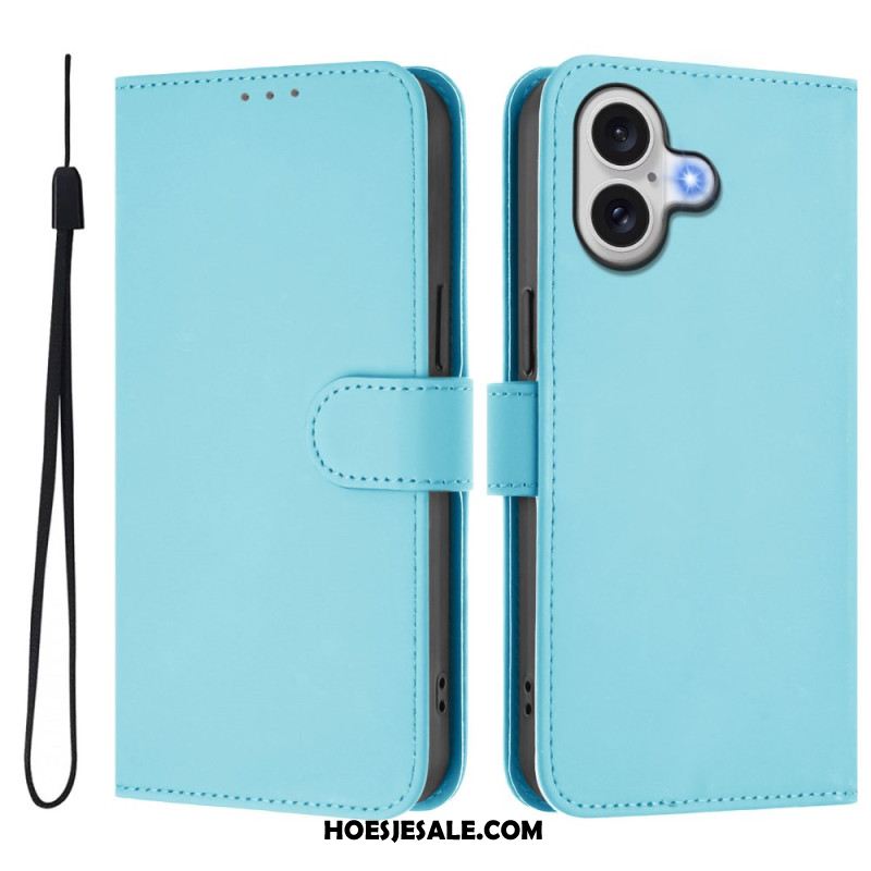 Folio-hoesje iPhone 17 Monochroom