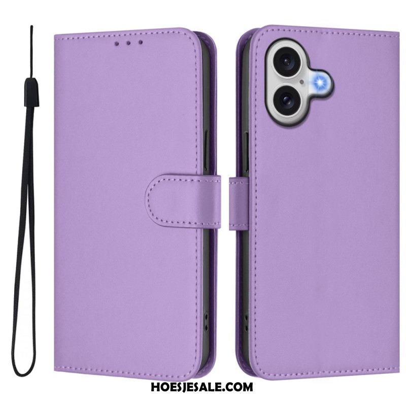 Folio-hoesje iPhone 17 Monochroom