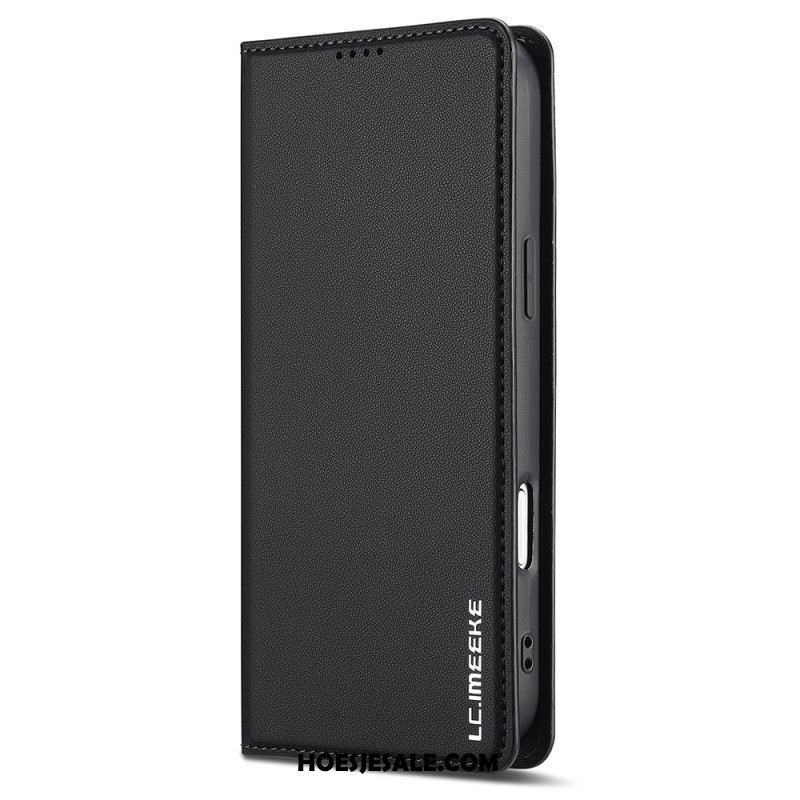 Folio-hoesje iPhone 17 Pro Klassieke Lc.imeeke