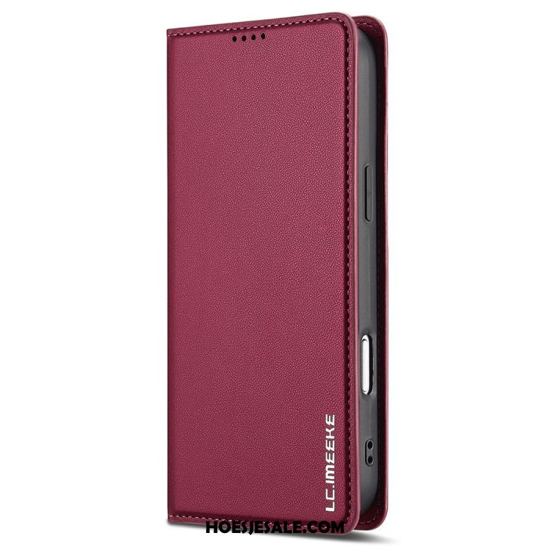 Folio-hoesje iPhone 17 Pro Klassieke Lc.imeeke