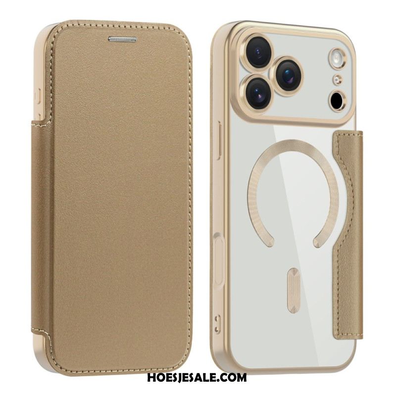 Folio-hoesje iPhone 17 Pro Magsafe-compatibel Met Rfid-blokkering