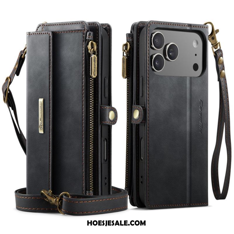 Folio-hoesje iPhone 17 Pro Max Caseme Portemonnee