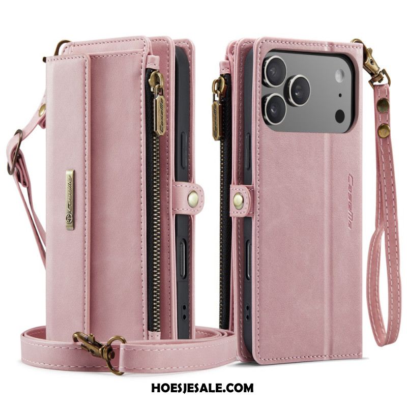 Folio-hoesje iPhone 17 Pro Max Caseme Portemonnee