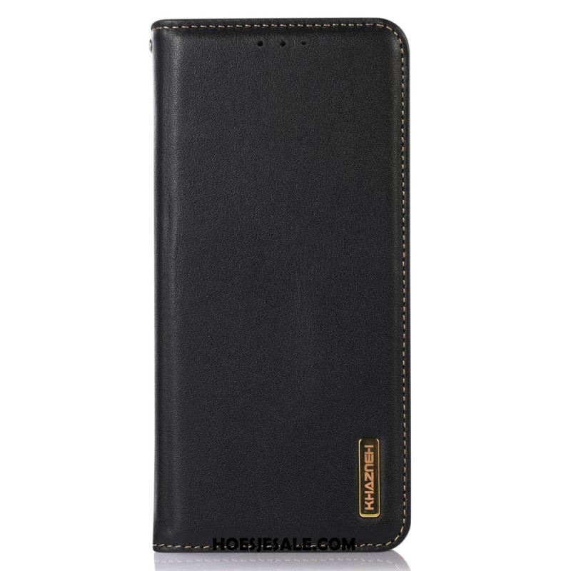 Folio-hoesje iPhone 17 Pro Max Premium Leer Khazneh Bescherming Hoesje