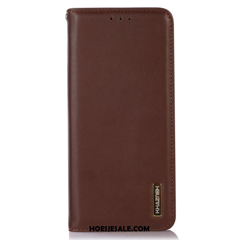 Folio-hoesje iPhone 17 Pro Max Premium Leer Khazneh Bescherming Hoesje