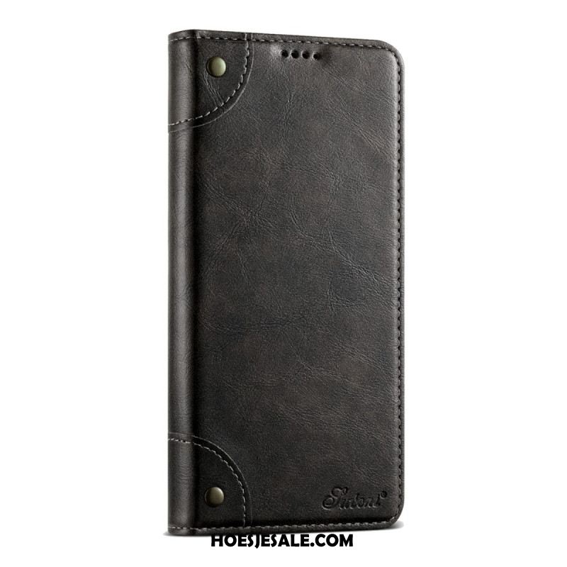 Folio-hoesje iPhone 17 Pro Max Telefoonhoesje Vintage Suteni