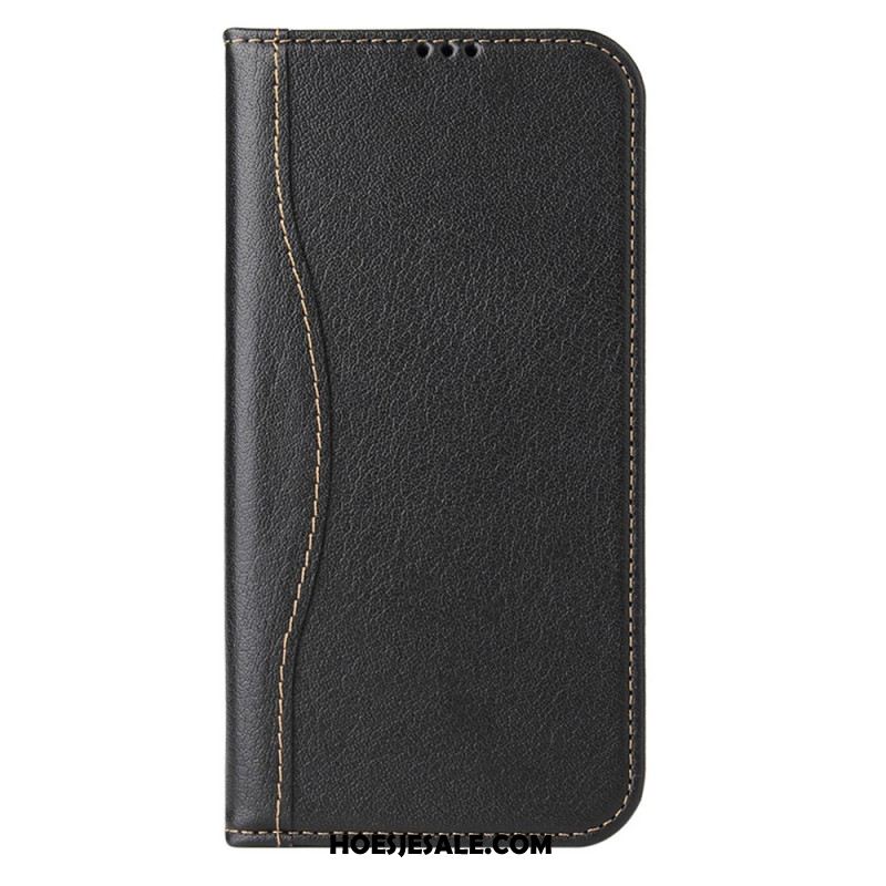Folio-hoesje iPhone 17 Pro Premium Leerdesign