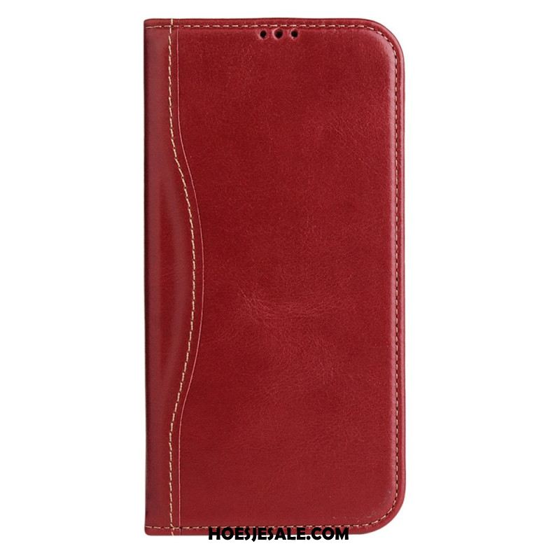 Folio-hoesje iPhone 17 Pro Premium Leerdesign