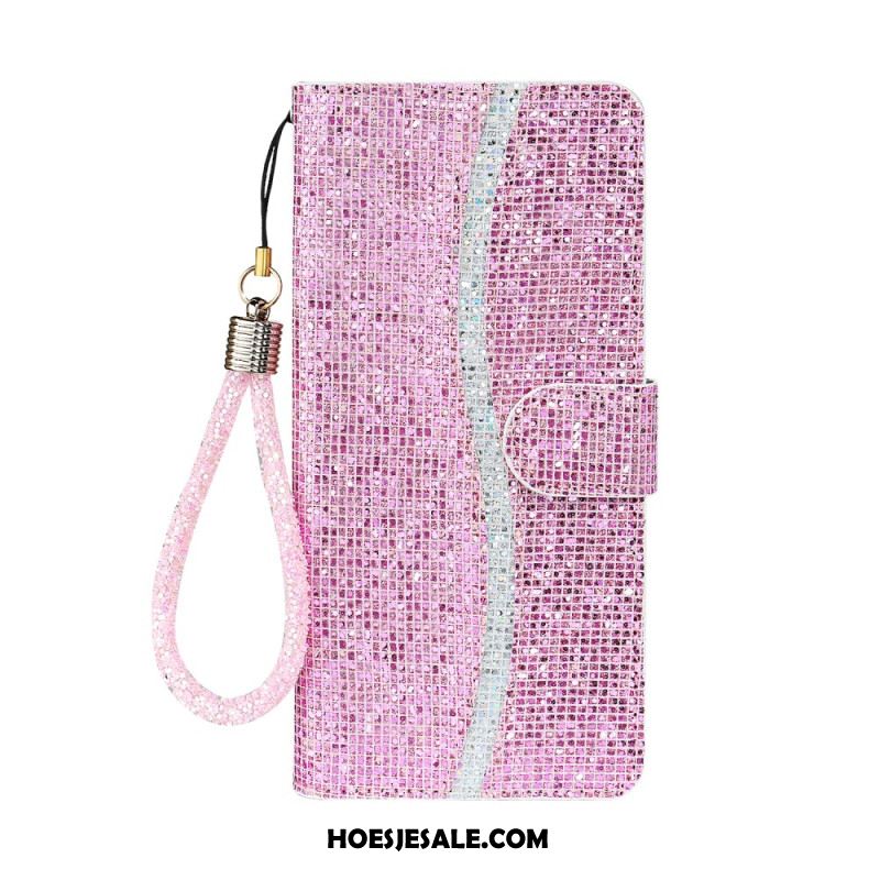 Folio-hoesje iPhone 17 Pro Telefoonhoesje Glamour